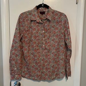 J Crew Liberty Popover